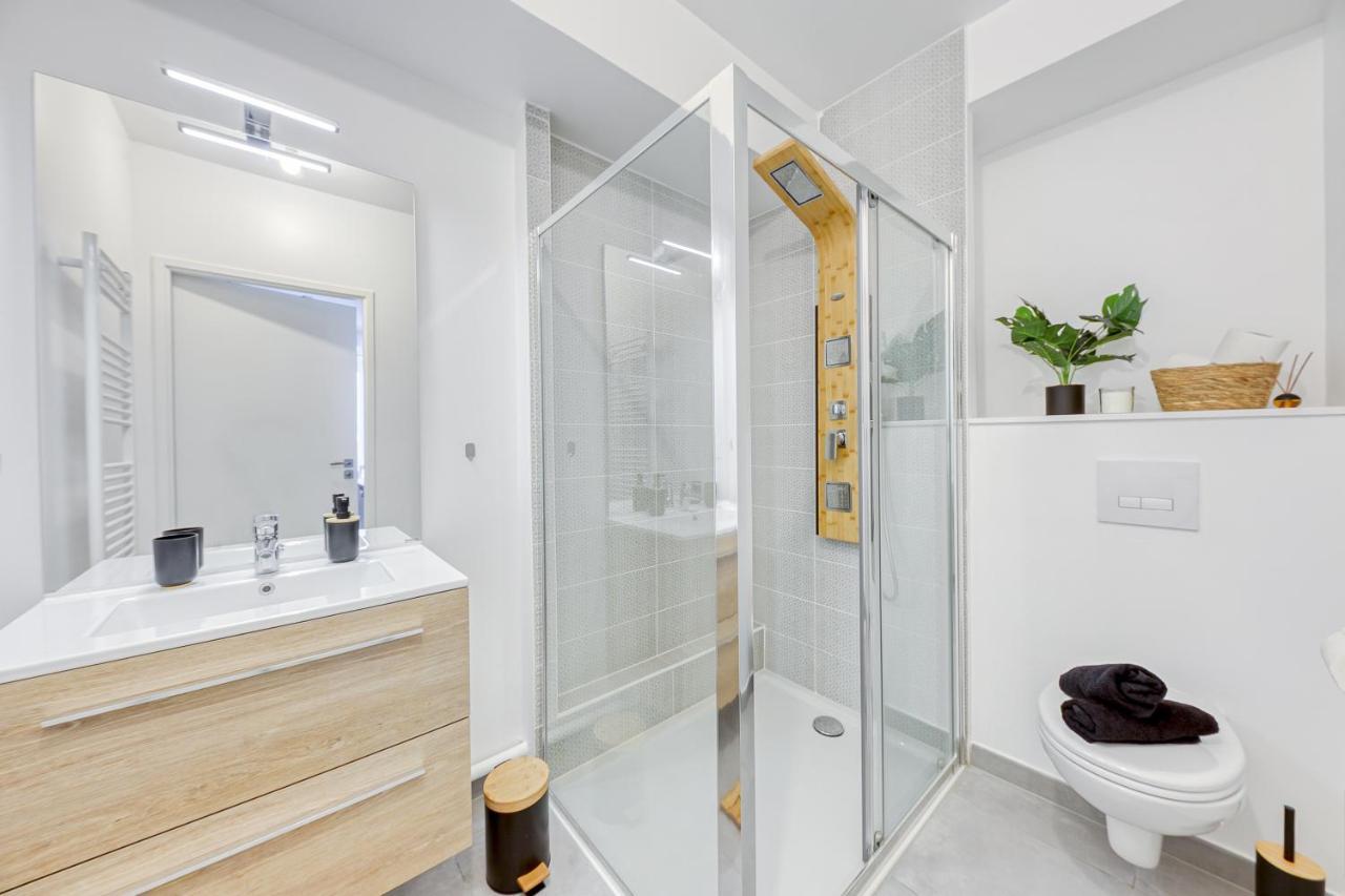 Cinema Moon Luxury - Gare 3Min - Proche Paris Apartment มัสซี ภายนอก รูปภาพ